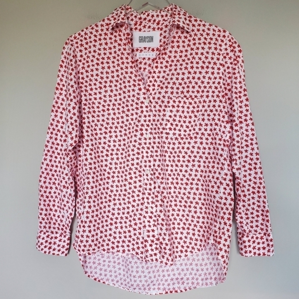 Grayson By Frank & Eileen Hero Button Up Blouse C… - image 5
